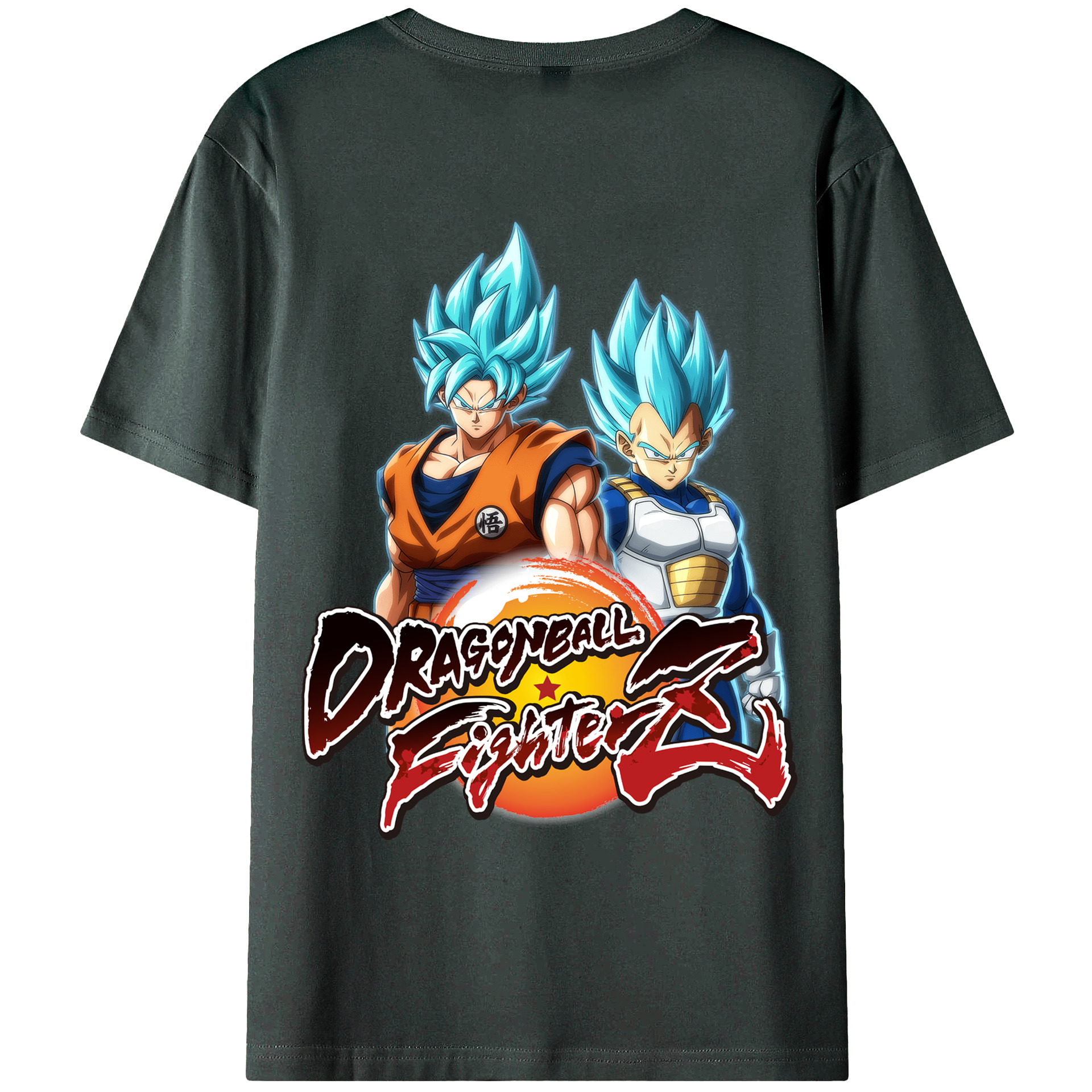 （画像用） ドラゴンボール DRAGON BALL 綿100％ メンズ半袖Tシャツ（バックプリント） 通気性
